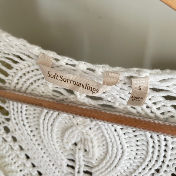 Soft Surroundings Knit One-button Cardigan Sweater, Size Small - Picture 4 of 11